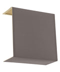 Shade square zu Wall luminaire Pasteri Pro cappuccino/gold