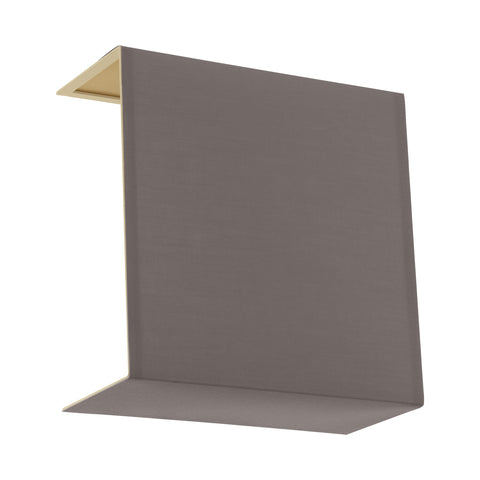 Shade square zu Wall luminaire Pasteri Pro cappuccino/gold