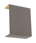 Shade square zu Wall luminaire Pasteri Pro cappuccino/gold
