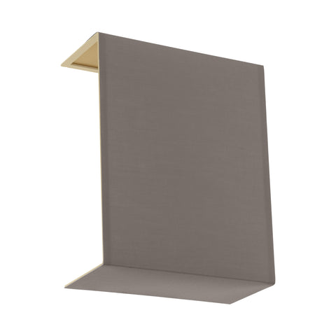 Shade square zu Wall luminaire Pasteri Pro cappuccino/gold