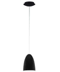 Pendant luminaire "Sarabia" 60W black IP20