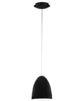 Pendant luminaire "Sarabia" 60W black IP20