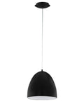Pendant luminaire "Sarabia" 60W black IP20
