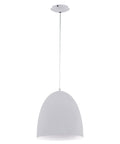 Pendant luminaire "Sarabia" 60W silver IP20