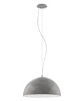 Pendant luminaire "Gaetano" 60W betongrey IP20