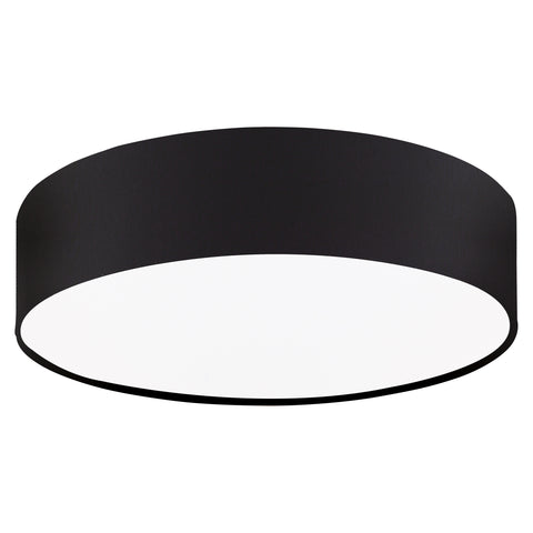 Ceiling luminaire "Pasteri Pro" 1 x 60W black IP20