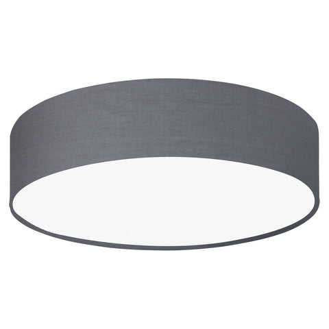 Ceiling luminaire "Pasteri Pro" 1 x 60W grey IP20