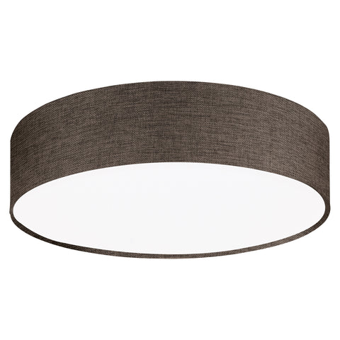 Ceiling luminaire "Pasteri Pro" 1 x 60W leinenbrown IP20
