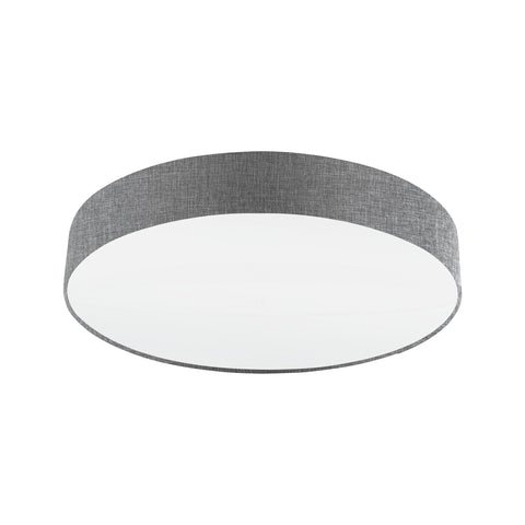 Ceiling luminaire "Pasteri Pro" 3 x 60W linen grey IP20