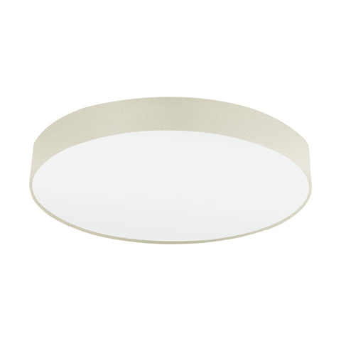 Ceiling luminaire "Pasteri Pro" 5 x 60W linen natural IP20