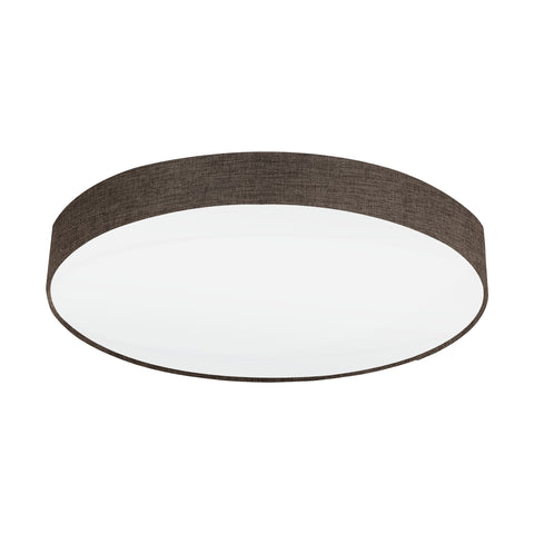 Ceiling luminaire "Pasteri Pro" 5 x 60W leinenbrown IP20
