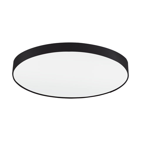 Ceiling luminaire "Pasteri Pro" 7 x 60W black IP20