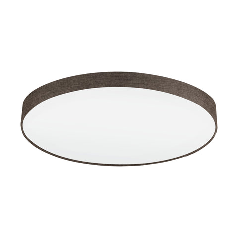 Ceiling luminaire "Pasteri Pro" 7 x 60W leinenbrown IP20