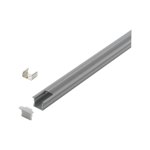 LED-Stripe Profile recessed with Clear cover