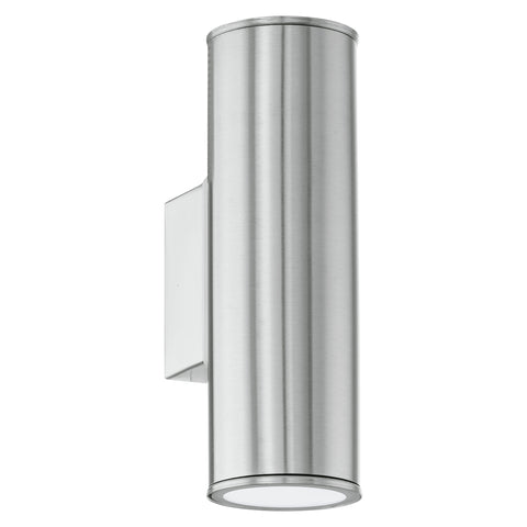 Wall luminaire "Riga" max. 2x35W Stainless steel IP44