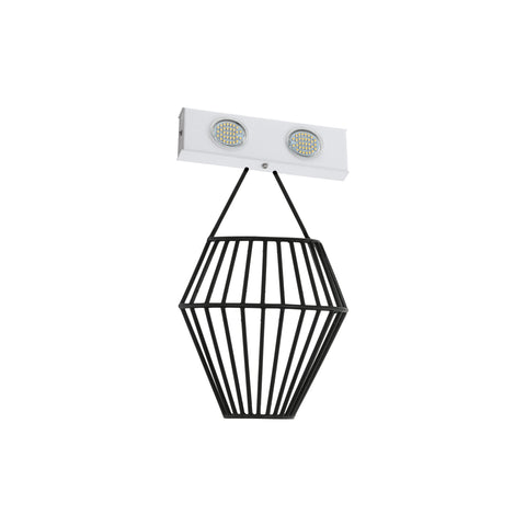 wall-mounted luminaire Valseno Pro 2x2,5W 3000K black IP20