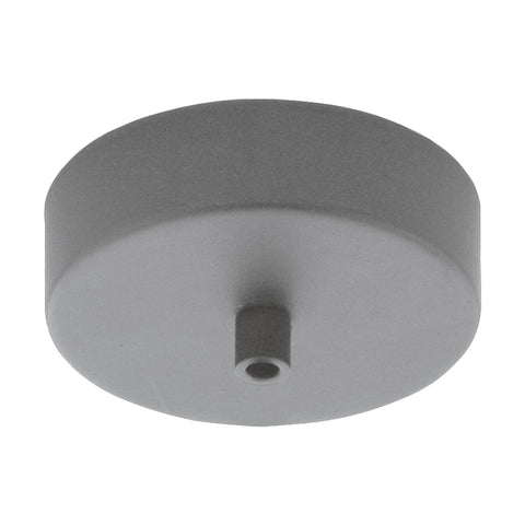 Canopy 1-fold, surface mounted dust-grey (RAL 7037) IP20