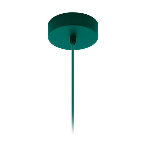 Canopy 1-fold, surface mounted opal green (RAL 6026)