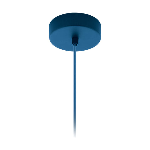 Canopy 1-fold, surface mounted gentian blue (RAL 5010)