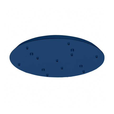 Canopy 10-fold, surface mounted gentian blue (RAL 5010)