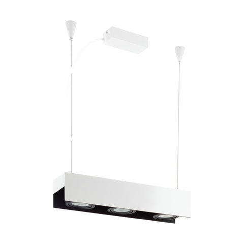 Vidago Pro DALI dimmable 3x9W 4000K white /black IP20