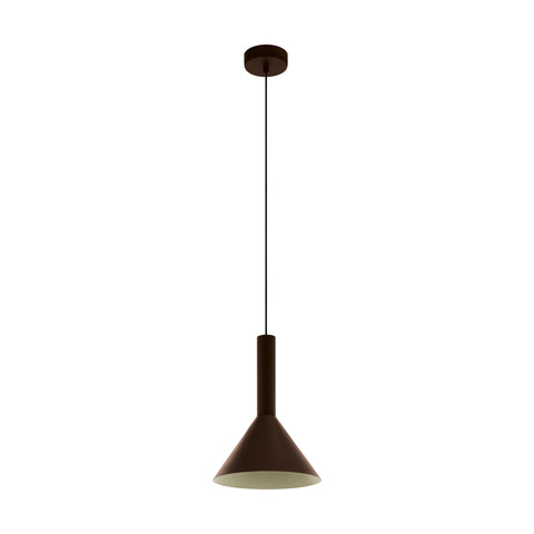 Canalello 40W outside chocolate brown, inside beige IP20
