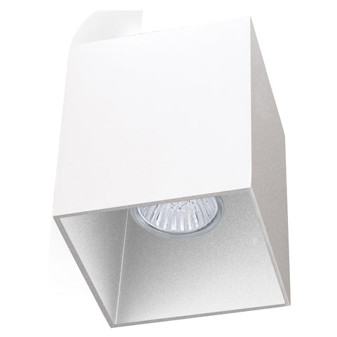 Ceiling luminaire "Polasso Pro" square 35W white IP20