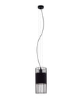 Pendant luminaire "Shilton" E27 60W black