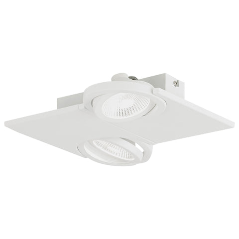 Brea Pro 2flg. 2x 9W 4000K white IP20