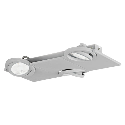 Brea Pro 3flg. 3x 9W 3000K silver IP20