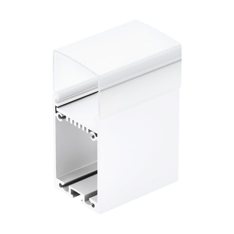 LED-Stripe Profile RE satin Cover white, 1000mm