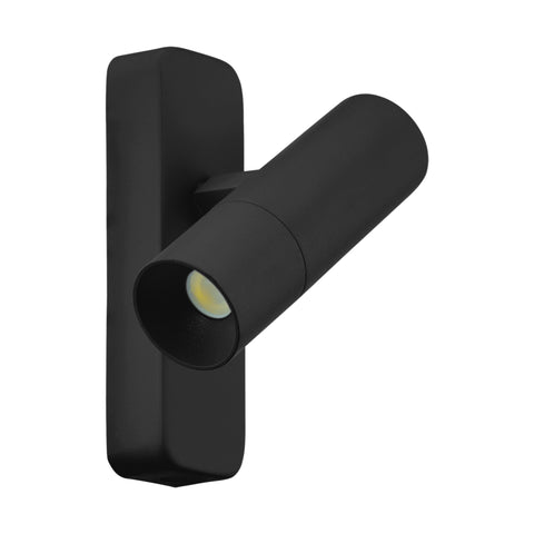 LED-Wall luminaire Doblas 5,2W 4000K black IP20