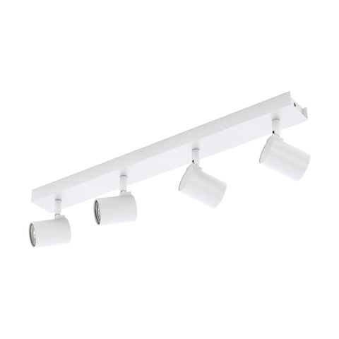 GU10 Wall-/surface-mounted ceiling luminaire Merea Pro 4x8W