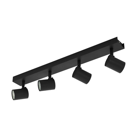 GU10 Wall-/surface-mounted ceiling luminaire Merea Pro 4x8W