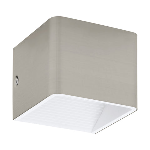 Wall luminaire "Sania 3" 5W 3000K nickel-matt/white IP20
