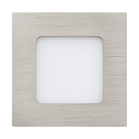 Fueva 1 square / IP20 2,7W 4000K nickel-matt IP20