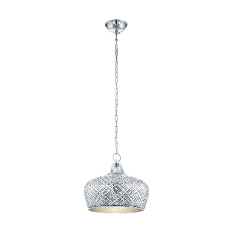 Saltash E27 60W chrome IP20