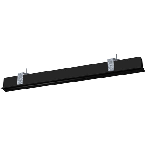 Empty profile recessed Cable harness, L-1995mm black IP20