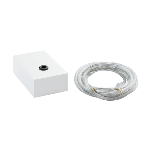 5-Pole Feed white matt IP20