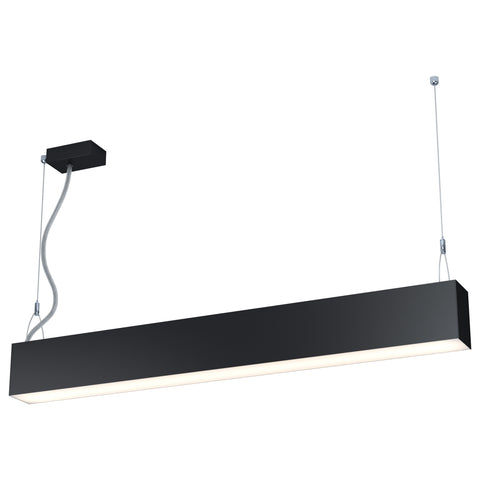 Profile luminaire PL 110W 4000K 15737lm ECG black L-3990mm