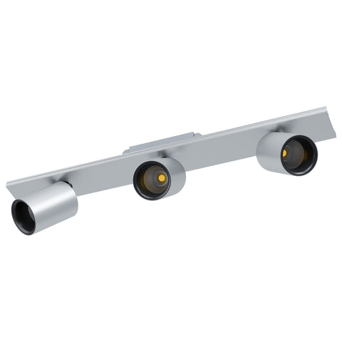 Module 3flg. Spotlight 26W 4000K aluminium anodised L-570mm