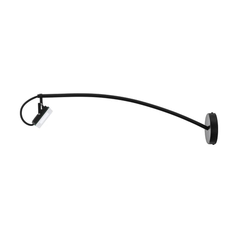 LED Display luminaire 10W 3000K black IP44