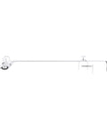 Display luminaire Clamping device 35W GU10 white IP20