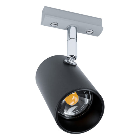 "Villanova 1" / 1-Phase GU10 Spotlight black IP20
