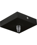 CEILING CANOPY 1-FACH, SQUARE 95X95X25 negru