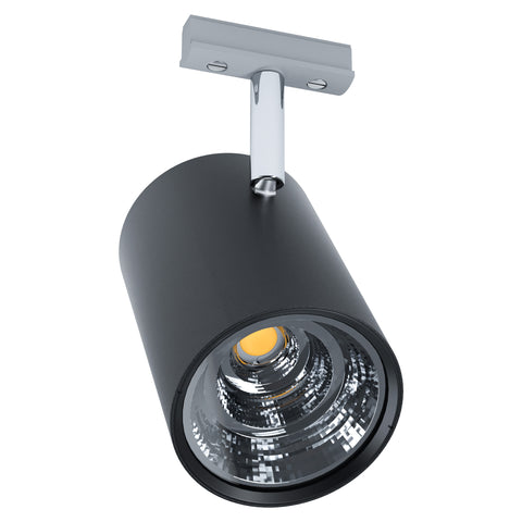VILLANOVA 2 3-PHASE-LED-SPOT 60° negru 3000K