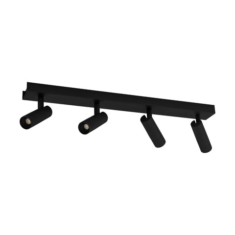 DOBLAS LED-BALKS/4 negru 3000K
