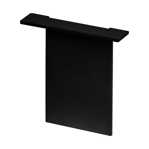 SEALZA END CAP recessed negru-anodised