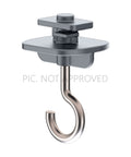 TRACK ON HEAVY DUTY HOOK 3 PHASE ELECTRIC TRACK DALI argint