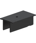 TRACK ON RECESSED COVER 3-PHASE POWER FEED DALI negru